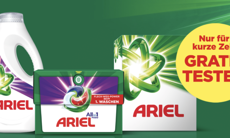 Ariel Gratis Testen