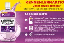 Listerine Gratis Testen